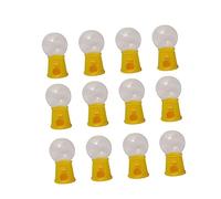 SOPOTUTU 12 Pièces Mini Machine à Attraper Bonbons Jaune Créatif pour Garçon Fille Améliore Coordination Main Œil et Habileté Manuelle Cadeau Anniversaire Garçon Fille Party