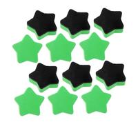 SOPOTUTU 12pièces Gommes Effaçables à Sec Étoile Magnétiques Effaceurs De Tableau Miniatures Pour Bureau Et École Lot Pour Ardoises Et Tableaux Blancs