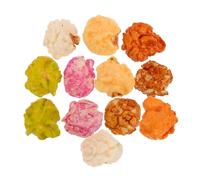 SOPOTUTU 12pièces Lot de Pop-Corn Artificiels Miniatures pour Décoration Bricolage Maison Cinéma Fête Accessoire De Thématique Jouet Réaliste Plastique