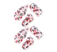 SOPOTUTU 14 Pièces Dés de Fête avec Éclaboussures de Sang Dés Acryliques Irréguliers pour Jeux de Rôle Accessoires de Festival Polyvalents