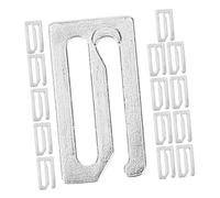 SOPOTUTU 15pièces Boucles De Cape De Coiffeur Ajusteurs De Cape De Salon Accessoires De Coiffure Clips Pour Tablier De Barbier