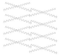 SOPOTUTU 18 Pcs Kit de Ressorts Ressorts de Remplacement pour Canapé et Fauteuil pour Siège avec Clips pour Réparation Coussins Affaissés pour Meubles et Chaises Longues