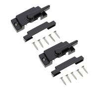SOPOTUTU 2 Ensembles Lot de Serrures à Came de Zinc pour Fenêtres Coulissantes Verrous Effraction Protection Garçon Fille Apparence et Résistante Accessoires de Sécurité pour Fenêtres