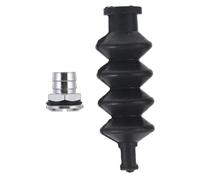 SOPOTUTU 2 Ensembles Organ Cover Étanche Caoutchouc pour Rc Boat Lot Support Aluminium Joint Soufflet Infiltration Eau pour