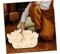 SOPOTUTU 2 Ensembles Puzzle Bateau Dragon Bois pour Garçon Fille Kit DIY Educatif Stimule la Créativité Coordination Manuelle Jeu Puzzle Garçon Fille