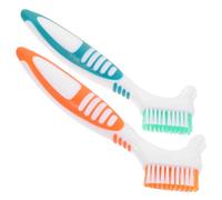 SOPOTUTU 2 Ensembles Set de Kits de Brosses à Dents de Voyage avec Étui Portable et Tasse de Rangement Brosse Dure Double Face pour Nettoyage et Protection Anti-déformation pour