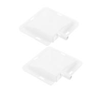 SOPOTUTU 2 Pièces Bac de Récupération pour Climatiseur avec Trou de Bac de Drainage à Grand Entonnoir Débordement pour Usage Domestique et Bureau