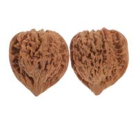 SOPOTUTU 2 pièces Balles de Massage Noix de Boules Exercice pour Mains Stimulation Acupression Compactes et Portables pour Relaxation et Massage des Doigts