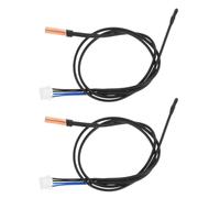 SOPOTUTU 2 pièces Capteur Ntc pour Climatiseur Thermistance Époxy Précise pour Remplacement Compatible Unités Intérieures Température Fiable pour Systèmes Ac et Stockage