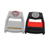 SOPOTUTU 2 pièces Dynamomètre à Main Mécanique Mesure Précise Force de Poignée Portable Entraînement Double Main pour Renforcement Poignets et Bras Inférieurs