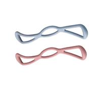 SOPOTUTU 2 Pièces Figure Chest Developer Fitness Stick Kit Dexercices de Musculation et Yoga Bande Élastique Extensible pour Renforcement et Étirement Ceinture Élastique Sport et Fitness