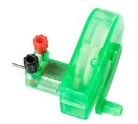 SOPOTUTU 2 pièces Générateur Électrique à Manivelle Kit Éducatif Scientifique Pédagogique pour Expériences Électricité et Apprentissage Pratique