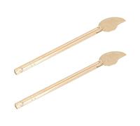 SOPOTUTU 2 pièces Goupille de Verrouillage Bronze Forme Loquet Droit Décoratif pour Armoire Rétro Lot de Fermeture et Résistante