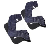SOPOTUTU 2 Pièces Housse de Protection Étanche et Antipoussière pour Panneau de Contrôle de Scooter Électrique avec Fenêtre Transparente Protection pour Scooter de Mobilité X