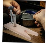 SOPOTUTU 2 pièces Joint Robuste Réglable pour Bureau et Atelier Pince de Table sans Perçage avec Protection Fixation Sécurisée pour et Projets Suspendus