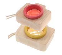 SOPOTUTU 2 pièces Jouets Kaléidoscopes Créatifs pour Garçon Fille Jouets Éducatifs Colorés Éveil Fête Amusants pour Développement Visuel et Observation