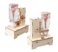 SOPOTUTU 2 Pièces Kit STEM Tornade Interactif Éducatif pour Garçon Fille Projet Météo Amusant pour Classe et Apprentissage Précoce 2pcs