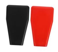 SOPOTUTU 2 pièces Protège-borne de Batterie Voiture Plastique Capuchons Isolants pour Bornes Batterie Installation Rapide sans Outil Compatible Voitures et Bateaux Protection Câble