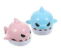 SOPOTUTU 2 pièces Requin Morsure Clé Porte-clés Portable Garçon Fille Drôle Tricky Toy pour Fête Famille Jeux Couleur Aléatoire Couleur Aléatoire