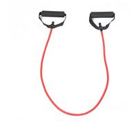 SOPOTUTU 2 pièces Résistance Élastique avec Poignées pour Fitness Extérieur Bandes Dexercice Stretch pour Yoga Musculation Lot Rouge Bleu Entraînement Portable Polyvalent
