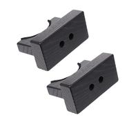 SOPOTUTU 2 Pièces Support Batte Baseball Massif Noir Rack de Rangement Multifonctionnel pour Collection et Affichage Compact et Pratique pour Toutes de Battes
