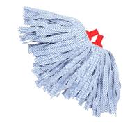 SOPOTUTU 2 pièces Tête de Mop Microfibre Absorbante Recharge Serpillère de Rechange pour Nettoyage de Sols Coins et Surfaces Délicates Accessoires pour Balai
