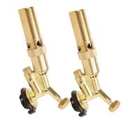 SOPOTUTU 2 Pièces Tête de Torche à Flamme Réglable pour Cuisine et Soudage Brûleur à Gaz Portable avec Allumage Manuel Rapide Contrôle Flamme pour Camping et Extérieur