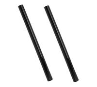 SOPOTUTU 2 pièces Tube Extension pour Aspirateur Abs Robuste Noir Prolongateur de Tuyau et Facile à Installer pour Aspirateur Polyvalentes et Durables