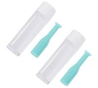SOPOTUTU 2 Pièces Ventouse Lentilles Rigides Rgp Vert Outil Anti-dérapant pour Enlever et Insérer Lentilles Dures Accessoire Compact Pratique pour Voyage et Usage Domestique