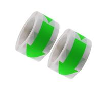 SOPOTUTU 2 Rouleaux Autocollants de scellement décoratifs autocollants d'étiquette d'étanchéité Green