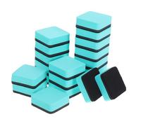 SOPOTUTU 20 Pièces Gommes Effaçables à Sec Magnétiques pour Tableau Accessoires Réutilisables Ergonomiques et pour Enseignants et Étudiants Classe Bureau Vert