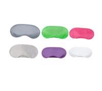 SOPOTUTU 20 pièces Masque de Sommeil Polyester avec Bande Élastique Confortable pour Hommes Femmes Garçon Fille Occultant et Lavable pour Voyage et