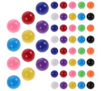 SOPOTUTU 200 Boules de Jeu en Plastique 12mm Solides pour Démonstrations Mathématiques, Soutien Pensée Logique et Apprentissage Précoce des Garçon et Couleur Aléatoire Style Aléatoire