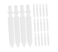 SOPOTUTU 24 pièces Lot de Pointes de Rechange pour Marqueurs à Peinture Huileux Pointes Fines Nylon pour Stylos à Dessin et Croquis Compatibles Universellement avec Marqueurs Acryliques