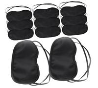 SOPOTUTU 24 pièces Masque de Sommeil Occultant avec Bande Élastique Couvre-yeux Confortables et Portables pour Voyage Hôtel et Sieste Masque de Nuit et Pratique