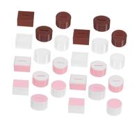 SOPOTUTU 24 Pièces Miniature Dollhouse Tissue Box Set Lightweight Elegant Bathroom Living Room Accessories for Dollhouse