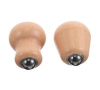 SOPOTUTU 2pièces Lot De Bâtons Pour Massage Du Visage Et Du Cou Outil Auto-massage Avec Poignée Bois Léger Et Portable Pour Déplacements