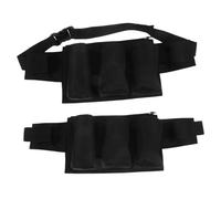 SOPOTUTU 2pièces Pochette De Rangement Pour Bouteilles D' De Étui Portable Ceinture Avec Porte-bouteille De Rangement Pour Huiles Essentielles