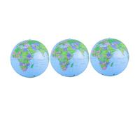 SOPOTUTU 3 Pièces Balles de Gonflables Lot de Balles de Globe pour Jeux Été Décoration et Activités