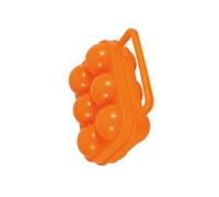 SOPOTUTU 3 pièces Boîte de Rangement Œufs Portable Boîte de Stockage Œufs Étanche et Résistante pour Camping Polyvalente PP Orange