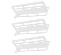 SOPOTUTU 3 pièces Organisateur de Frigo Bac Empilable Séparateur Multifonctionnel pour Cuisine Cloison pour Optimiser Espace de Réfrigérateur