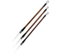 SOPOTUTU 3 pièces Pinceaux Calligraphie Chinoise Bois pour Débutants S Performance Absorption Eau pour et Peinture Traditionnelle
