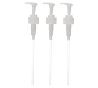SOPOTUTU 3 pièces Pompe de Rechange pour Flacon Distributeur de Gel et Shampooing Tête Doseuse Mousse Compatible Salle de Bain et Facile à Remplacer
