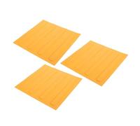 SOPOTUTU 3 Pièces PVC Tactile Paving Bricks Non-slip Blind Floor Tiles Sidewalk Covering For Visually Impaired Pathways