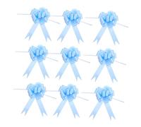 SOPOTUTU 30 Pièces Nœuds à Tirer pour Décoration Mariage Rubans Pull Bow Fleurs pour Cadeau et Accessoires Cérémonie