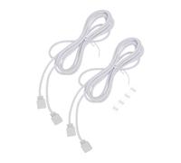 SOPOTUTU 4 Pièces Câble Dextension Rgb Double Extrémité avec Connecteurs Broches pour Ruban LED Smd Cordon Flexible PVC sans Soudure Connexion Facile Entre Bandes et