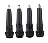 SOPOTUTU 4 pièces Embouts Bâtons de Randonnée Acier Tungstène Pointe Trekking Durable Antidérapante pour Surface Dure Protection Canne Marche Montagne