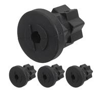 SOPOTUTU 4 Pièces Kayak Track Mount Base Plastic Rack Mount Adapter for Action Camera Quick Release Weatherproof Kayak and Canoe Accessories