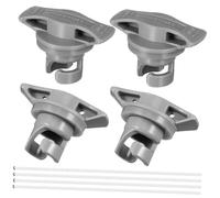 SOPOTUTU 4 Pièces Lot de Bouchons Valve Étanches pour Kayak et Bateau Gonflable Couverture Air Remplacement Facile pour Planche Paddle et Canoë