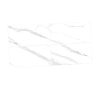 SOPOTUTU 4 Pièces Lot de Stickers Muraux Auto-adhésifs Effet Marbre Papier Peint Étanche pour Carrelage Décoration Cuisine et Salle de Bain Facile à Nettoyer sans Colle Supplémentaire